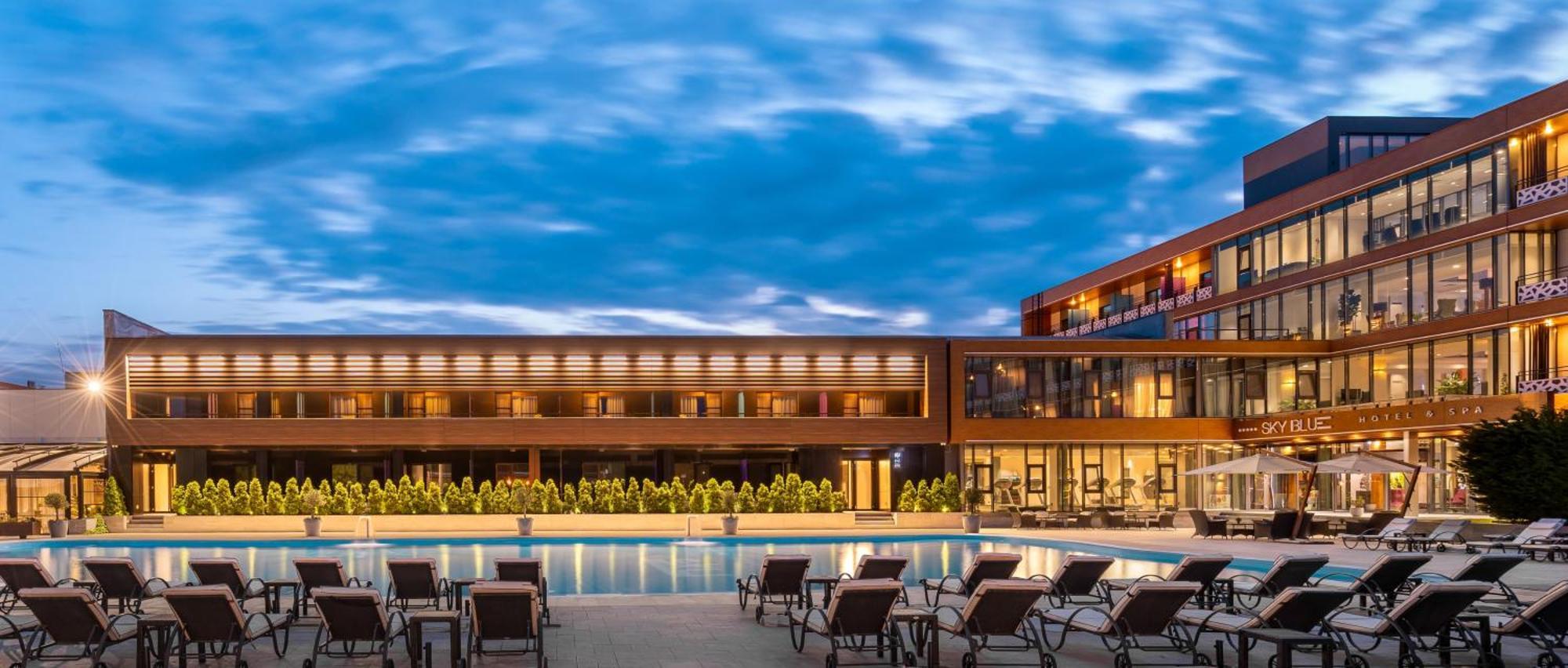 Sky Blue Hotel & Spa Paulesti  Exterior foto