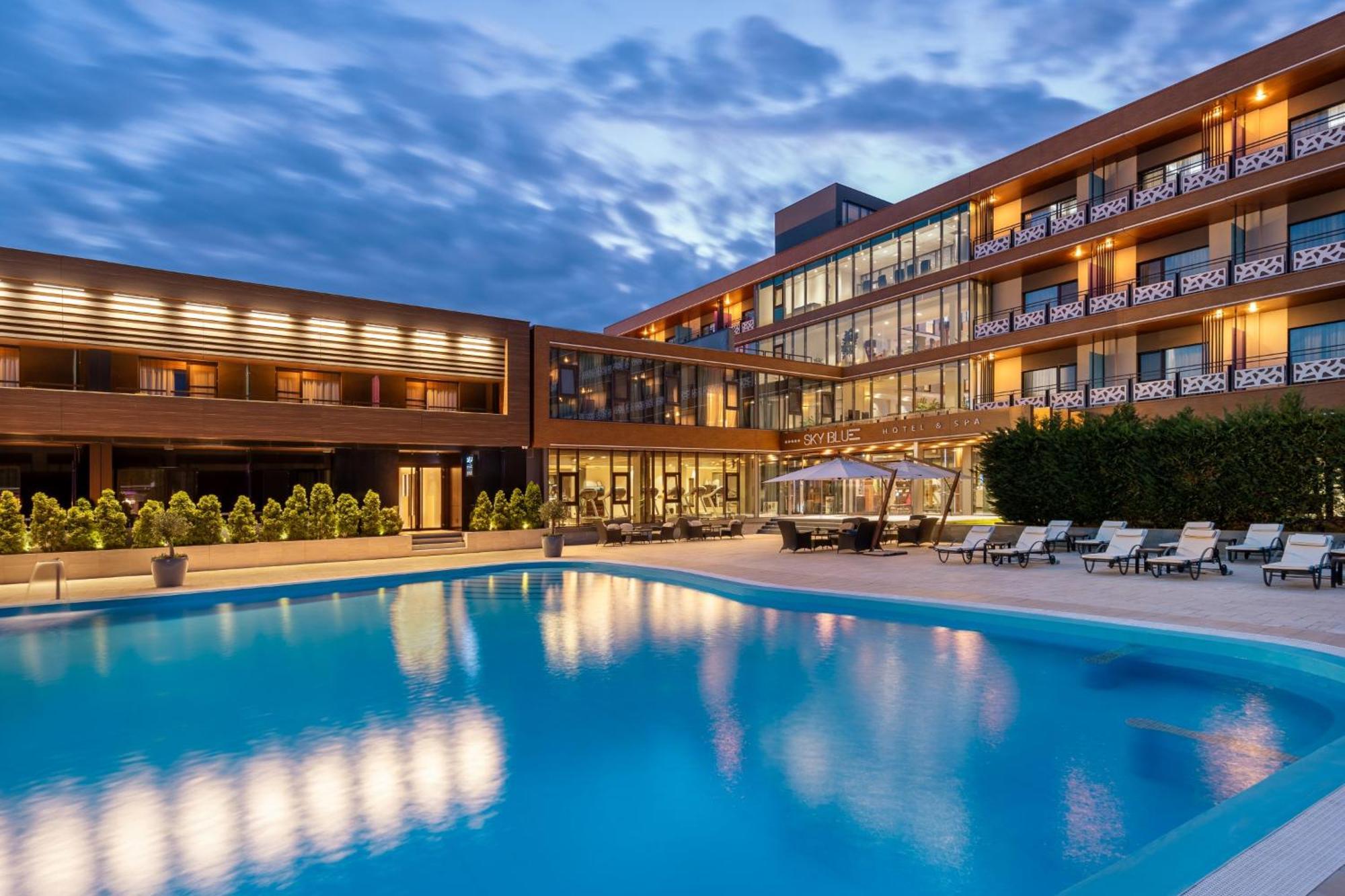 Sky Blue Hotel & Spa Paulesti  Exterior foto