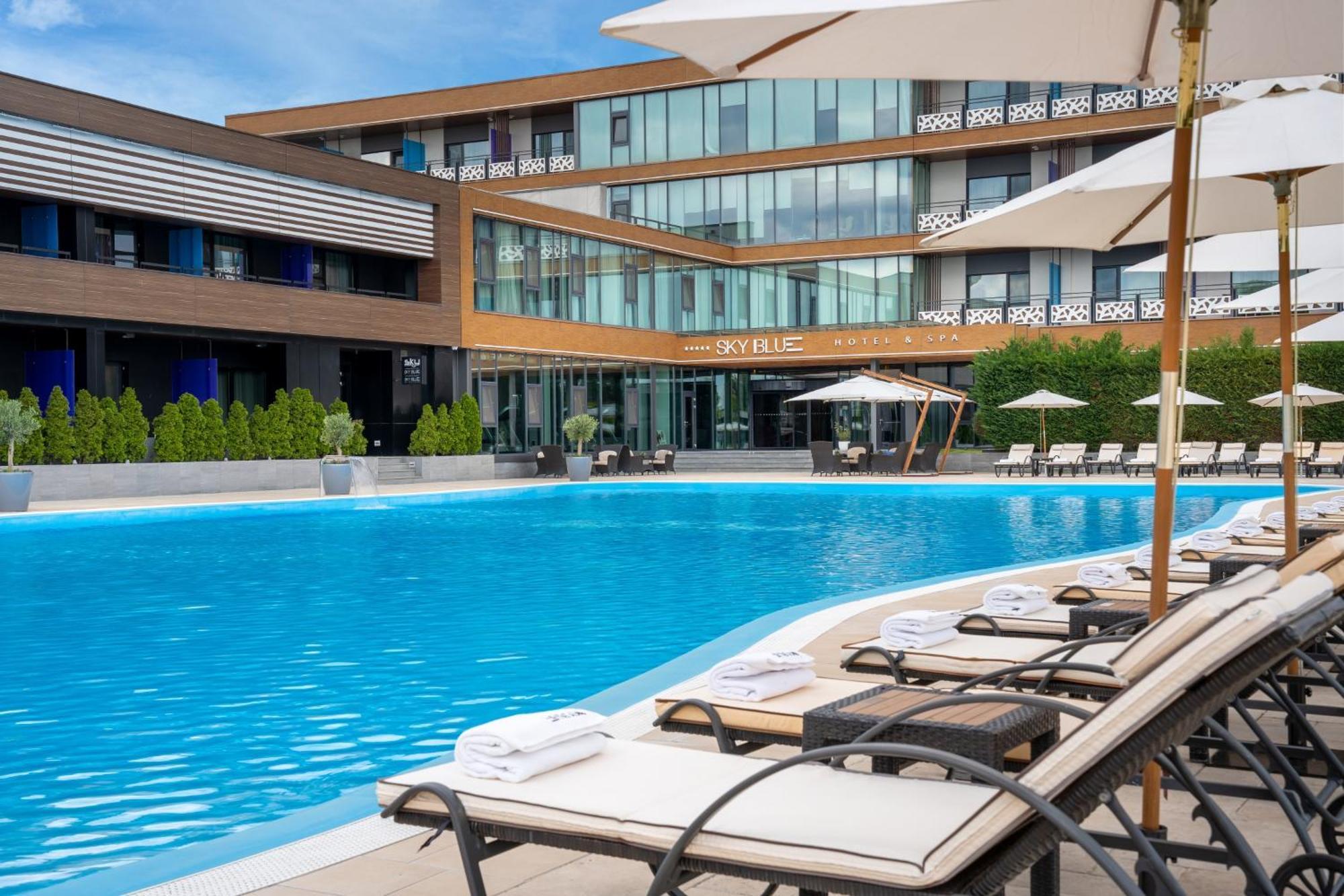 Sky Blue Hotel & Spa Paulesti  Exterior foto